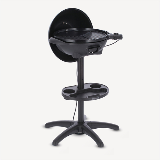 Severin - 8541000 - Grill Kochstation (Elektro, Schwarz, Keramik-Kochflächenbeschichtung, 2000 W)