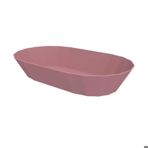 elasto - ToGo (Snackschale - raffiniertes rot - Kunststoff/ABS - L:200mm B:115mm H:40mm)