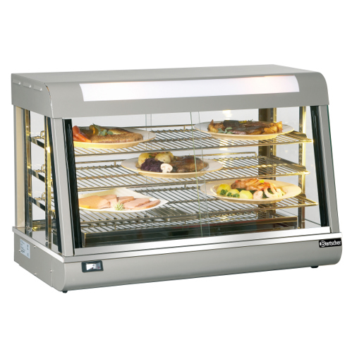 Bartscher - Deli II - Kompakte Heiße Theke mit großzügigem Innenraum, ideal für beengte Platzverhältnisse, robust und praktisch, 52 kg