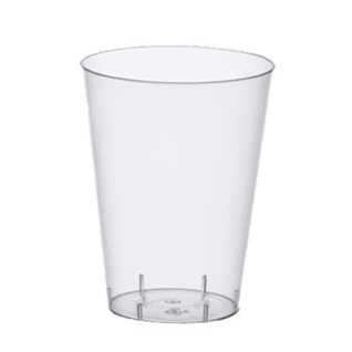 Starpak - 6412162 - Professionelle Kunststoff-Trinkbecher (0,2 l) glasklar im Set (50 Stück)