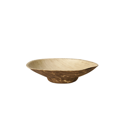 Papstar - 50 Fingerfood | Schalen | Bambus (Rund, 50 ml Ø 8,5 cm, H 2 cm)