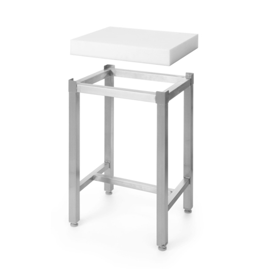 Hendi - 505687 Edelstahl-Reibezubehör (Einfach zu Bedienen, 400x500x800 mm)