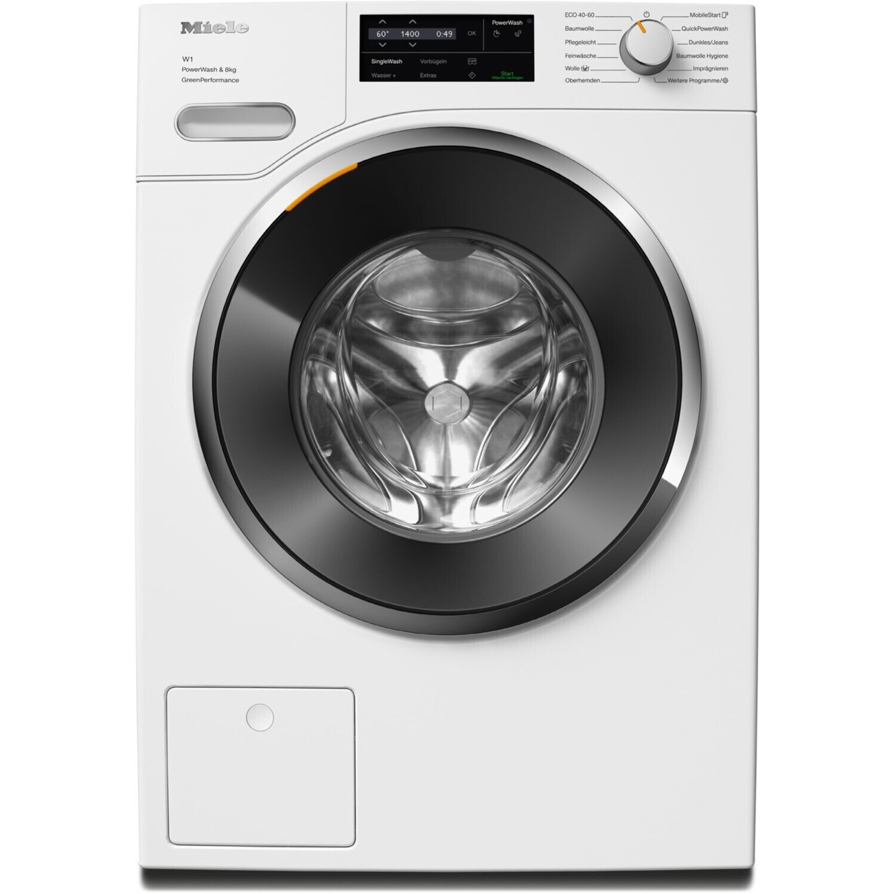 Miele - WWE 360 WPS - Waschmaschine - 8 kg Füllmenge, 1.400 U/Min Schleudern, WLAN