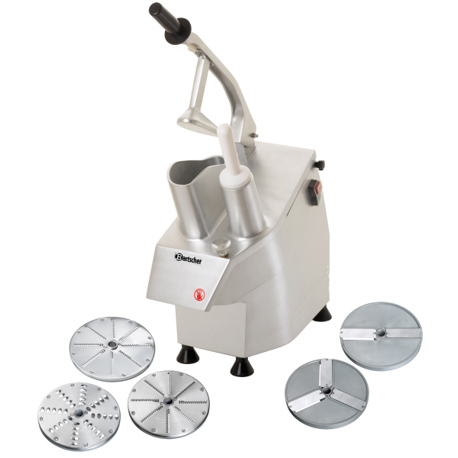 Bartscher - 00123 - Kompakter & Schwerer Gemüseschneider (27,5 kg)