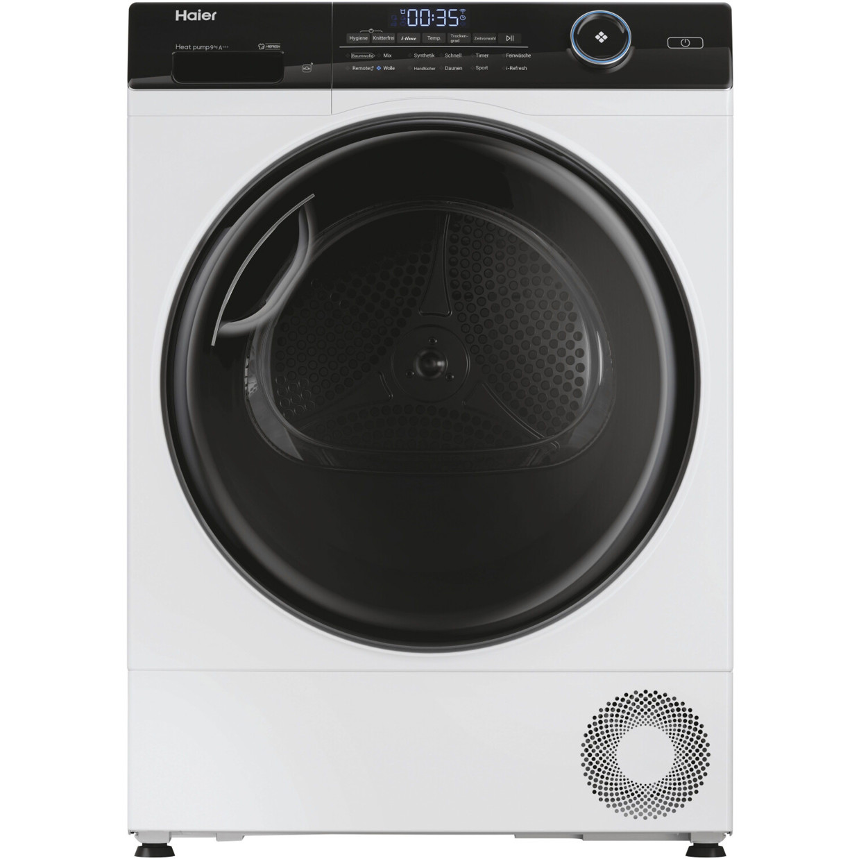 Haier - HD91-A3959E-DE - Wärmepumpentrockner - 9 kg Füllmenge, weiß, WiFiConn@ct