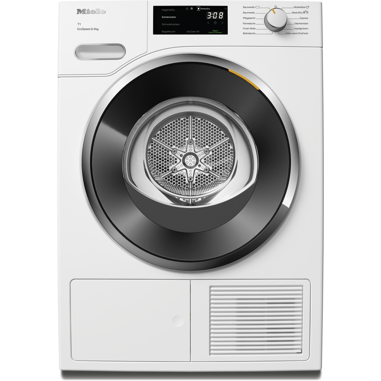 Miele - TWH 780 WP - Wäschetrockner - 9 kg Füllmenge, weiß, WLAN