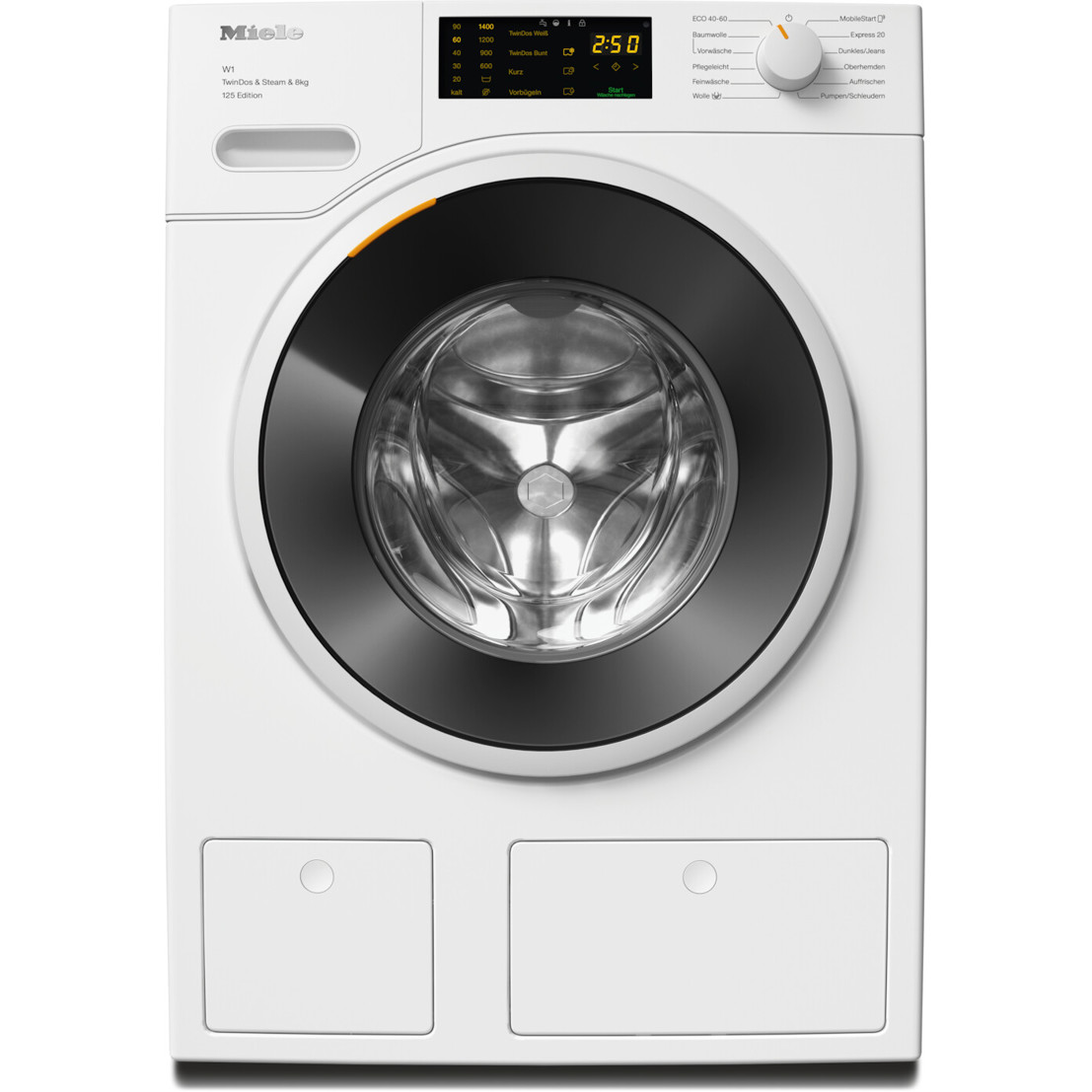 Miele - WWB 680 WCS - Waschmaschine - 8 kg Füllmenge, 1.400 U/Min Schleuderdrehzahl, WLAN