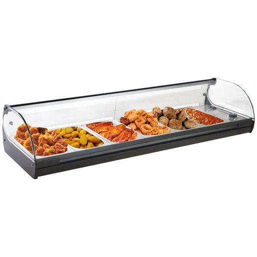 Ernst Neumärker - Cristal 6 - Kompakte Warmhaltevitrine (119.00x39.50x27.00 cm)