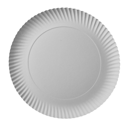 Papstar - "pure" - Professioneller runder Pappteller Ø 29 cm | FSC® Mix Credit | weiss