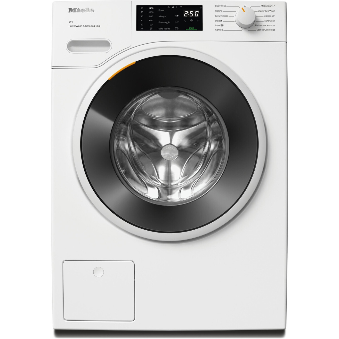 Miele - WWD 380 WCS - Waschmaschinen - 9 kg Füllmenge, 1.400 U/Min