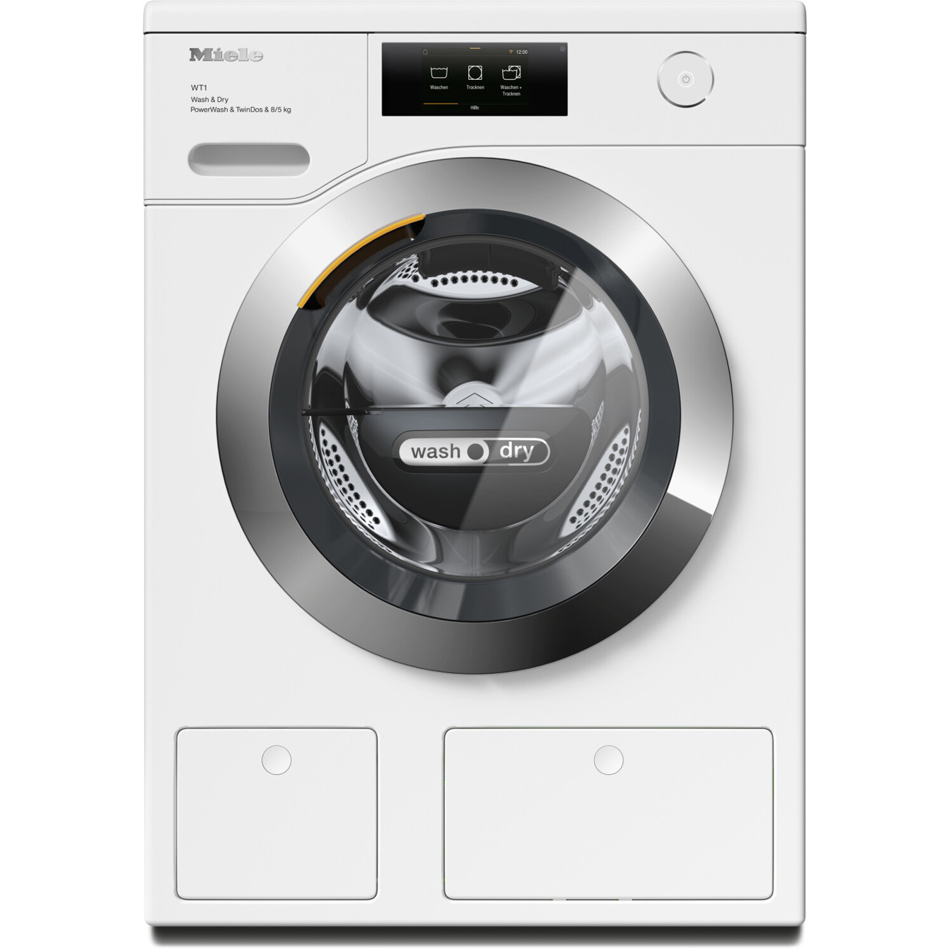 Miele - WTR 860 WPM - Waschtrockner - 8 kg Waschen, 5 kg Trocknen, 1.600 U/min