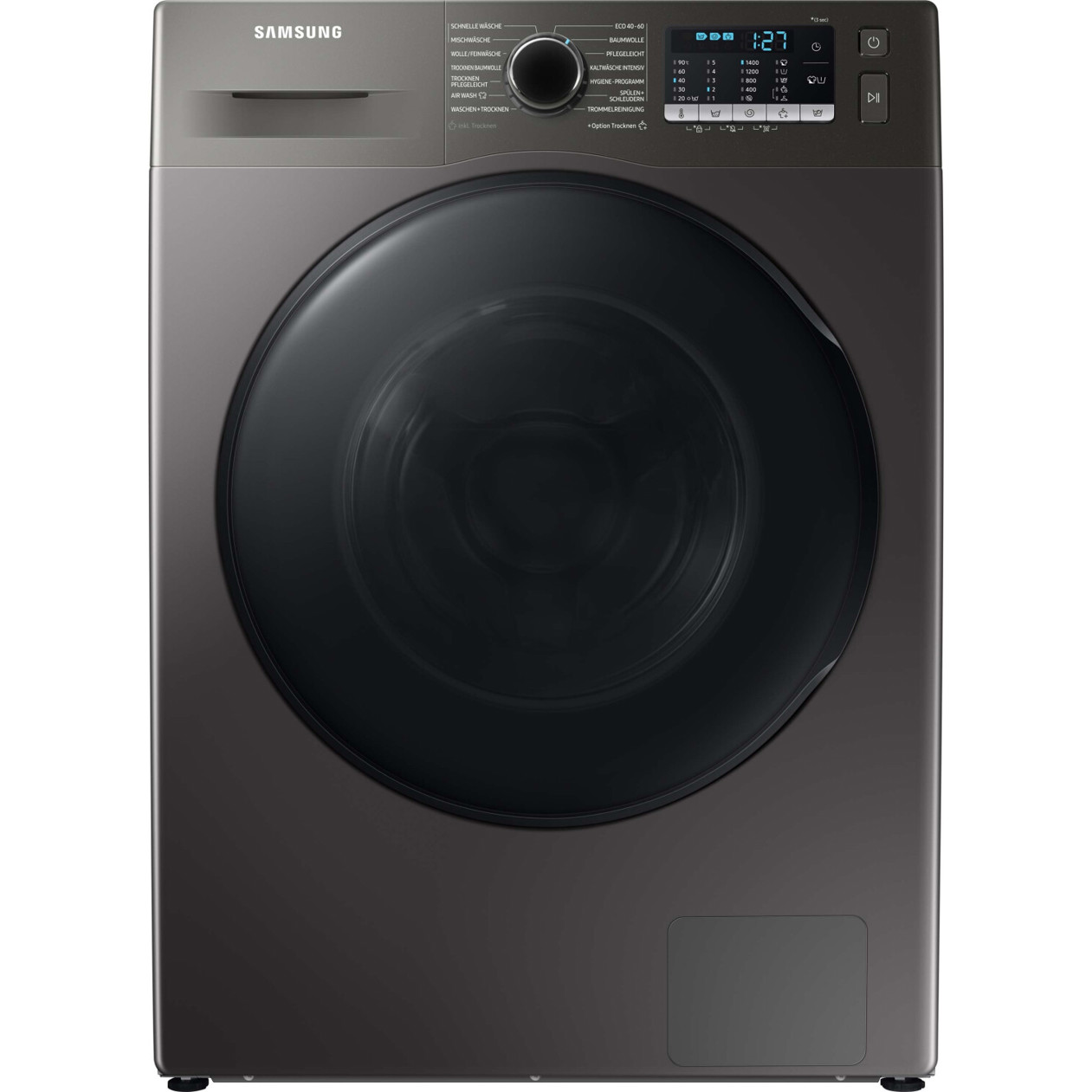 Samsung - WD8ETA049BX/EG - freistehender Waschtrockner - 8 kg Waschen, 5 kg Trocknen, 1.400 U/min