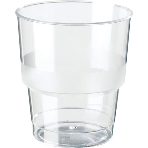 Duni - Tourmaline 23,6 cl - Trinkglas Polystyrol (7.80x7.80x8.10 cm) Transparent | 1000 Stk/Krt