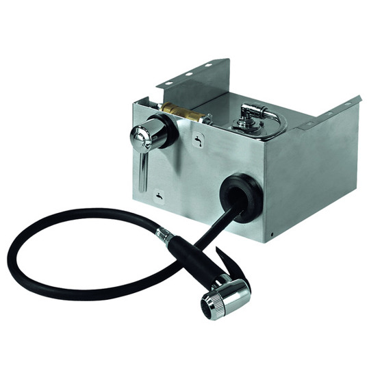 KBS - Waschbrause mit Schlauch und Schlauchaufroller (1,6 m, 1/2")