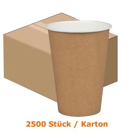 abenagastroline - 0,2 L Karton - Automatenbecher aus Pappe (200 ml) für Getränke, 2500 Stück