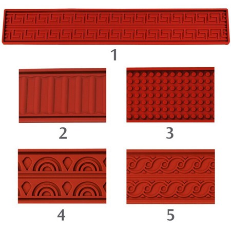 Contacto Bander - 6680 405 - Reliefmatte (60x40cm) - Für Wellen in Gastro, Restaurant und professionelle Küchen