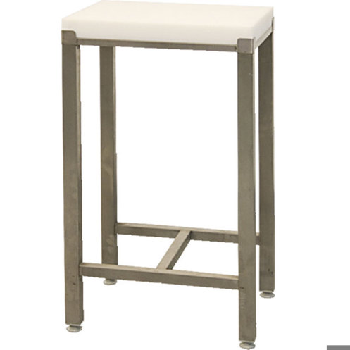 STALGAST - 50x40x85 - Polyethylen Hackblock mit Untergestell